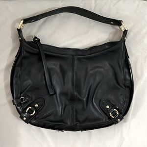 Cole Haan Black Leather Shoulder Bag